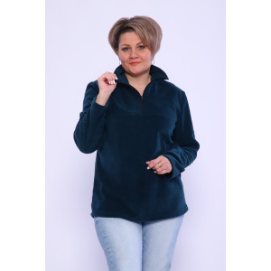 Толстовка женская "Джулия" флис (последний размер) изумруд 58,66,70 Толстовка женская "Джулия" флис (последний размер) изумруд 58,66,70