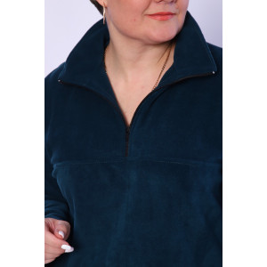 Толстовка женская "Джулия" флис (последний размер) изумруд 58,66,70 Толстовка женская "Джулия" флис (последний размер) изумруд 58,66,70