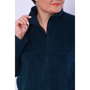 Толстовка женская "Джулия" флис (последний размер) изумруд 58,66,70 Толстовка женская "Джулия" флис (последний размер) изумруд 58,66,70