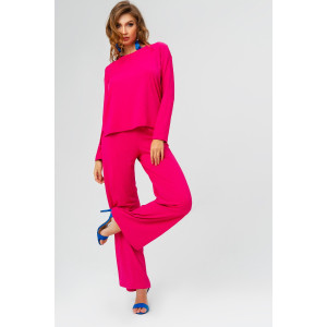 Костюм двойка женский К 119-2 лапша (последний размер) фуксия 50 Костюм двойка женский К 119-2 лапша (последний размер) фуксия 50