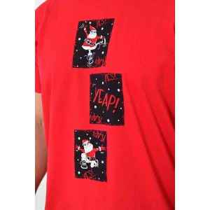 Пижама мужская 9217 кулирка (р-ры: 46-60) красный Пижама мужская 9217 кулирка (р-ры: 46-60) красный