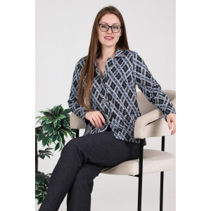 Жакет женский ODIS-Ж22СИ жаккардовый трикотаж (последний размер) синий 54 Жакет женский ODIS-Ж22СИ жаккардовый трикотаж (последний размер) синий 54