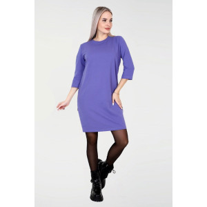 Платье женское П145 футер с лайкрой (последний размер) вери пери 44