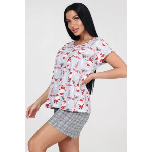 Костюм двойка женский КК-39 кулирка (р-ры: 46-60) санта Костюм двойка женский КК-39 кулирка (р-ры: 46-60) санта