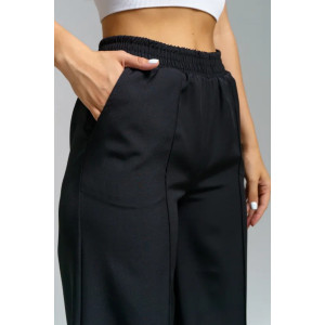 Брюки женские "Мила" 1306 полиэстер (последний размер) черный 44,48 Брюки женские "Мила" 1306 полиэстер (последний размер) черный 44,48