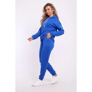 Костюм двойка женский №36863 трикотаж на меху (р-ры: 44-54) василек Костюм двойка женский №36863 трикотаж на меху (р-ры: 44-54) василек