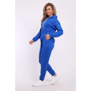 Костюм двойка женский №36863 трикотаж на меху (р-ры: 44-54) василек Костюм двойка женский №36863 трикотаж на меху (р-ры: 44-54) василек