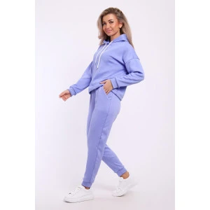 Костюм двойка женский №36863 трикотаж на меху (р-ры: 44-54) сирень Костюм двойка женский №36863 трикотаж на меху (р-ры: 44-54) сирень