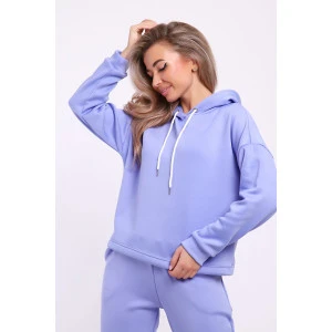 Костюм двойка женский №36863 трикотаж на меху (р-ры: 44-54) сирень Костюм двойка женский №36863 трикотаж на меху (р-ры: 44-54) сирень