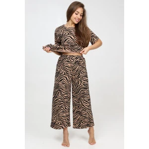 Костюм двойка женский М-971 кулирка (р-ры: 46-56) зебра Костюм двойка женский М-971 кулирка (р-ры: 46-56) зебра