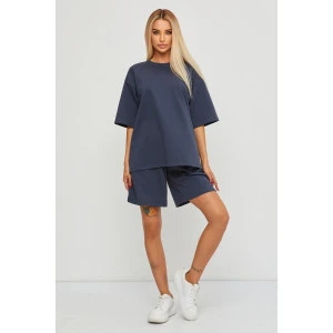 Костюм двойка женский РИКСЖ футер 2-х нитка (р-ры: S-XL) графит
