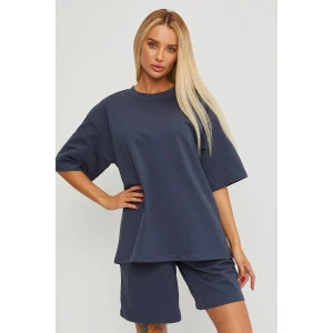 Костюм двойка женский РИКСЖ футер 2-х нитка (р-ры: S-XL) графит