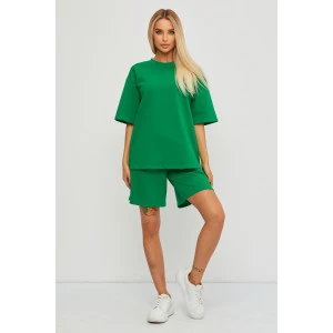 Костюм двойка женский РИКСЖ футер 2-х нитка (р-ры: S-XL) зеленый Костюм двойка женский РИКСЖ футер 2-х нитка (р-ры: S-XL) зеленый