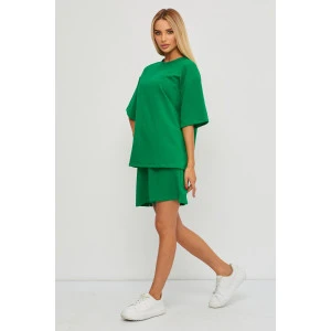 Костюм двойка женский РИКСЖ футер 2-х нитка (р-ры: S-XL) зеленый Костюм двойка женский РИКСЖ футер 2-х нитка (р-ры: S-XL) зеленый