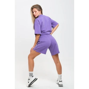 Костюм двойка женский РИКСЖ футер 2-х нитка (р-ры: S-XL) фиолетовый Костюм двойка женский РИКСЖ футер 2-х нитка (р-ры: S-XL) фиолетовый