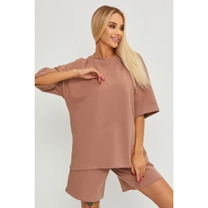Костюм двойка женский РИКСЖ футер 2-х нитка (р-ры: S-XL) песочный Костюм двойка женский РИКСЖ футер 2-х нитка (р-ры: S-XL) песочный