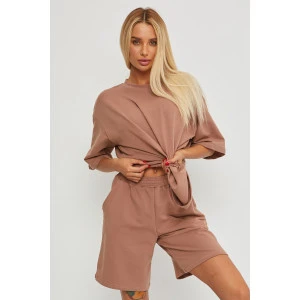 Костюм двойка женский РИКСЖ футер 2-х нитка (р-ры: S-XL) песочный Костюм двойка женский РИКСЖ футер 2-х нитка (р-ры: S-XL) песочный
