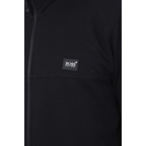 Костюм двойка мужской №86090 футер 2-х нитка (р-ры: 48-56) черный