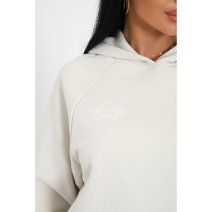 Костюм двойка женский №80041 футер 3-х нитка с начесом (последний размер) бежевый 50,56 Костюм двойка женский №80041 футер 3-х нитка с начесом (последний размер) бежевый 50,56