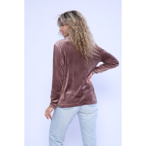 Водолазка женская №78541 велюр (последний размер) кофейный 48,56 Водолазка женская №78541 велюр (последний размер) кофейный 48,56