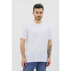 Футболка мужская "Must have" хлопок стрейч (последний размер) белый 50