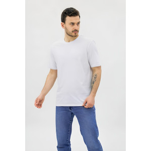 Футболка мужская "Must have" хлопок стрейч (последний размер) белый 50