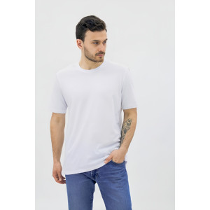 Футболка мужская "Must have" хлопок стрейч (последний размер) белый 50