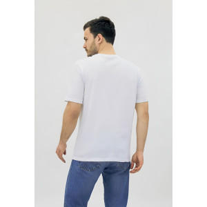 Футболка мужская "Must have" хлопок стрейч (последний размер) белый 50