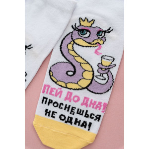 Носки женские "Зена" - упаковка 1 пара (последний размер) лиловый 23-25