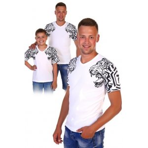 Мужская футболка "Эдгард" кулирка (р-ры: 48-58) белый