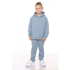 Костюм двойка детский МЛШ-24 "Dandy" футер 3-х нитка с начесом (р-ры: 122-152) серый Костюм двойка детский МЛШ-24 "Dandy" футер 3-х нитка с начесом (р-ры: 122-152) серый