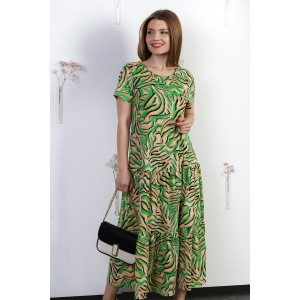 Платье женское "Оазис-1" кулирка (последний размер) зеленый 48 Платье женское "Оазис-1" кулирка (последний размер) зеленый 48