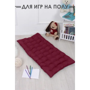 Подушка для мебели со спинкой габардин "Bio-Line" 053808 бордовый Подушка для мебели со спинкой габардин "Bio-Line" 053808 бордовый
