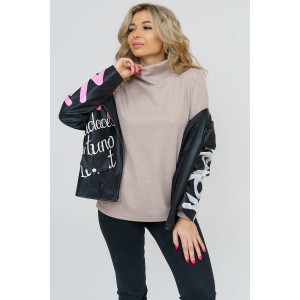 Джемпер женский Д-02 евроангора (последний размер) бежевый 62