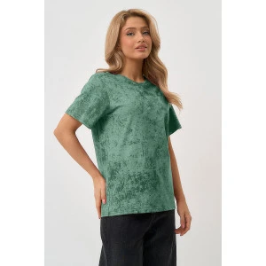 Футболка женская "Варенка" хлопок (р-ры: S-XL) зеленый Футболка женская "Варенка" хлопок (р-ры: S-XL) зеленый