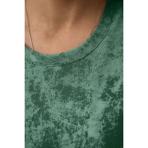 Футболка женская "Варенка" хлопок (р-ры: S-XL) зеленый Футболка женская "Варенка" хлопок (р-ры: S-XL) зеленый