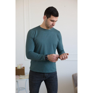 Футболка мужская "Ленар Х" кулирка+фулайкра (последний размер) хаки-2 58