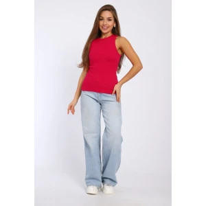 Майка женская МЖ0030А кашкорсе (р-ры: XS-XXL) фуксия Майка женская МЖ0030А кашкорсе (р-ры: XS-XXL) фуксия