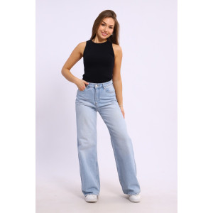Майка женская МЖ0030А кашкорсе (р-ры: XS-XXL) черный