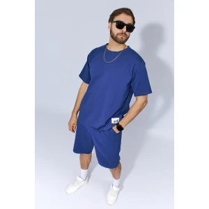 Костюм двойка мужской М46 футер с лайкрой пенье (р-ры: 44-58) джинс Костюм двойка мужской М46 футер с лайкрой пенье (р-ры: 44-58) джинс