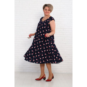 Платье женское П-8 кулирка (последний размер) бокалы 54 Платье женское П-8 кулирка (последний размер) бокалы 54