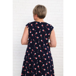 Платье женское П-8 кулирка (последний размер) бокалы 54 Платье женское П-8 кулирка (последний размер) бокалы 54