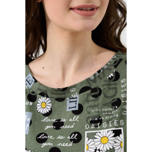 Костюм двойка женский "Дачный сезон" 2198-К/Ви трикотаж (последний размер) зеленый 54 Костюм двойка женский "Дачный сезон" 2198-К/Ви трикотаж (последний размер) зеленый 54