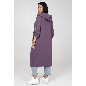 Кардиган женский "Бохо" КрФ-2329 футер (последний размер) коричневый 54 Кардиган женский "Бохо" КрФ-2329 футер (последний размер) коричневый 54