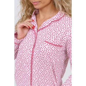 Костюм двойка женский "Динара 3" 1233-4 кулирка (последний размер) розовый 52,54,56 Костюм двойка женский "Динара 3" 1233-4 кулирка (последний размер) розовый 52,54,56