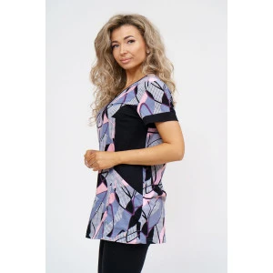 Костюм двойка женский №36949 кулирка с лайкрой (р-ры: 48-62)