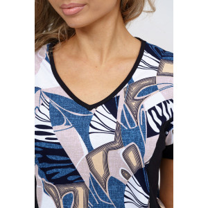 Костюм двойка женский №36948 кулирка с лайкрой (р-ры: 48-62)