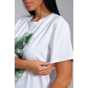 Костюм двойка женский "Агата" кулирка с эластаном (р-ры: 46-60) зеленый Костюм двойка женский "Агата" кулирка с эластаном (р-ры: 46-60) зеленый