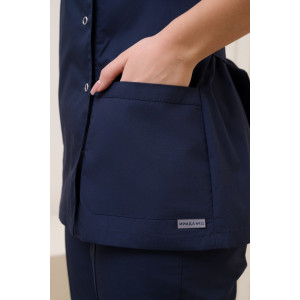 Костюм медицинский женский М-132-63 тиси (р-ры: 42-58) черника