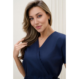 Костюм медицинский женский М-112-63 тиси (р-ры: 40-58) черника